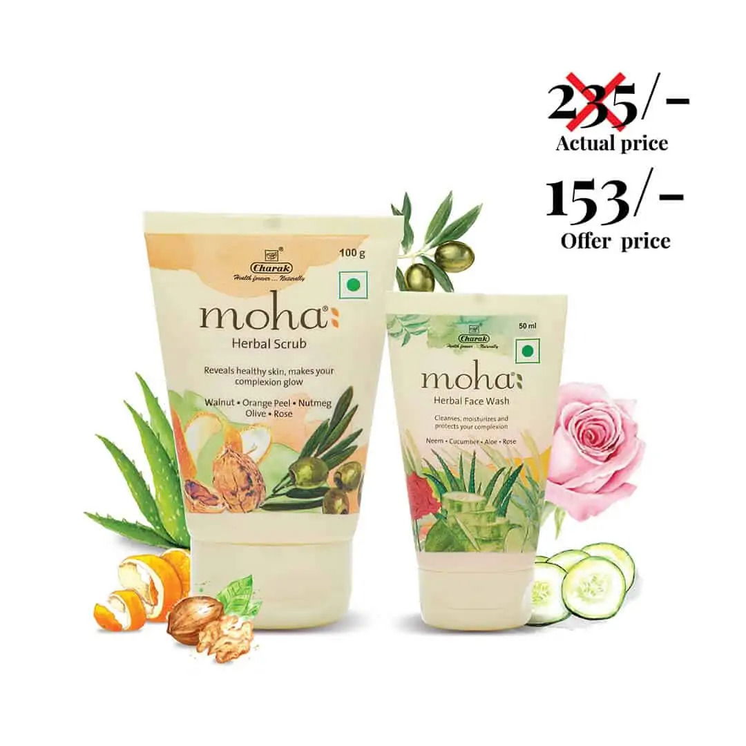 Herbal Scrub & Face Wash Combo
