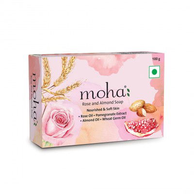Rose and Almond Soap - Single Pack
