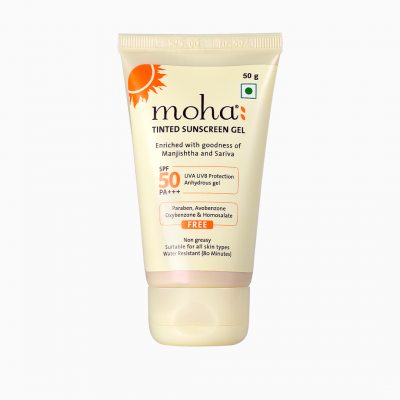 moha tinted Sunscreen for face